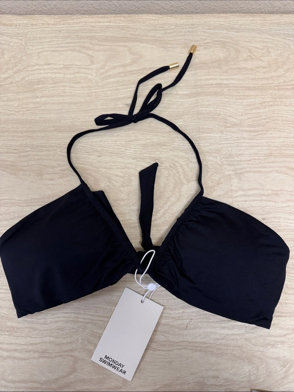 MONDAY SWIMWEAR COPACABANA TOP BLACK - S